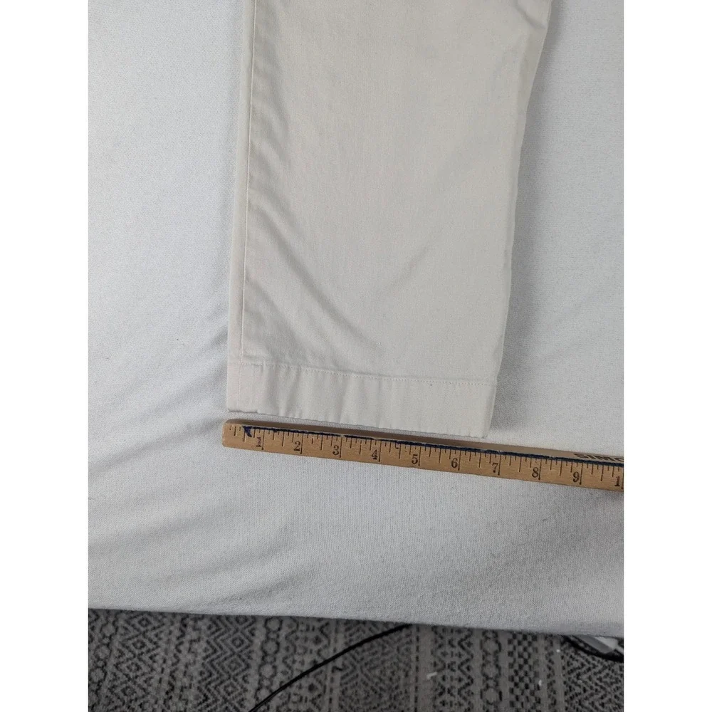 Polo Ralph Lauren Mens Stretch Slim Fit Chino Pants Tan Beige 34/32 Cotton Twill
